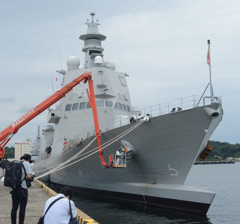 イタリア艦、横須賀に初寄港 インド太平洋巡り海自と連携強化へ | 毎日新聞