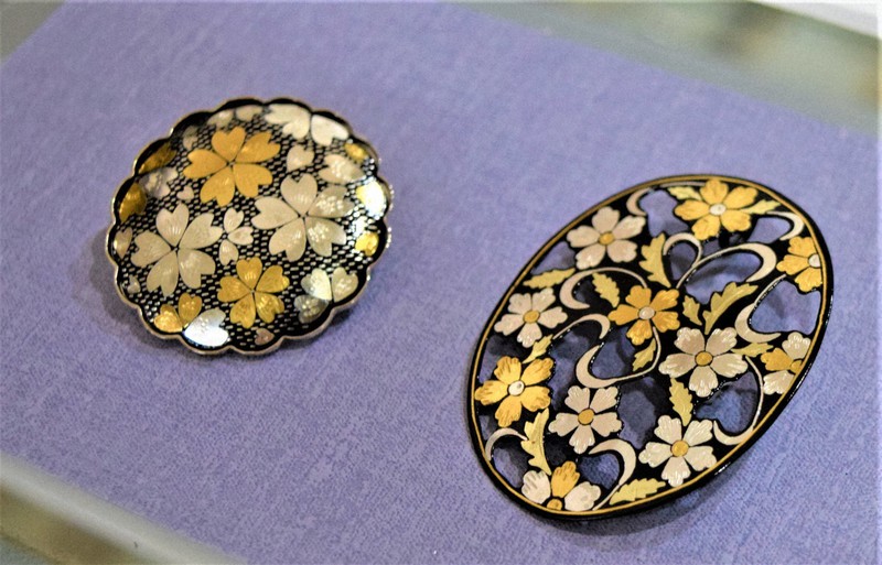 金銀模様、繊細の美 「京象嵌」ペンダント作り 京都の名店で体験