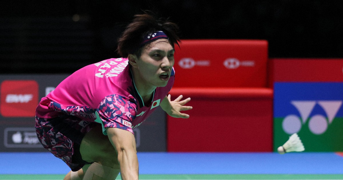 王者に完敗も、新鋭・奈良岡功大に手応え バドミントンジャパンOP