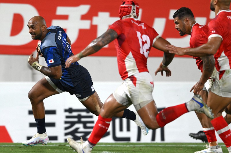 新戦力が躍動 トンガ降しW杯イヤー初勝利 ラグビー日本代表 | 毎日新聞