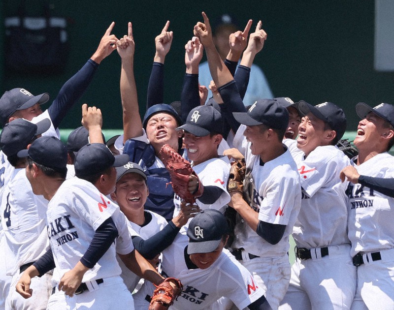 甲子園出場校 岐阜 大垣日本大学高校 野球部ユニフォーム Oサイズ 超