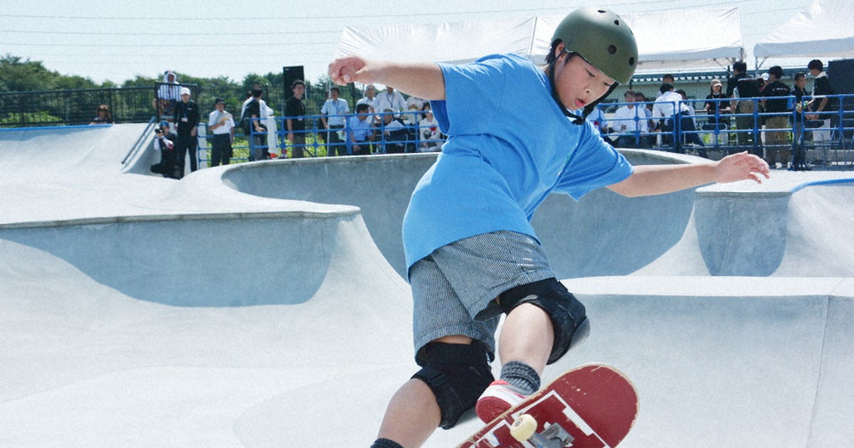 初心者も気軽に 新潟にスケボー施設 平野歩夢選手も滑り披露 | 毎日新聞