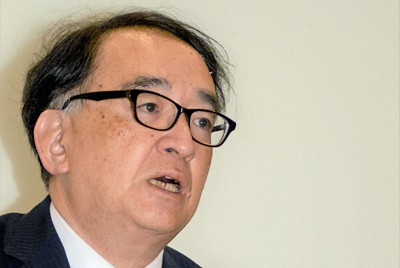 日銀が黒田東彦前総裁のもとで導入した「異次元緩和」を振り返る木内登英・野村総研エグゼクティブ・エコノミスト＝東京都千代田区で2023年7月26日午後4時11分、岡大介撮影