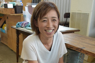 山下素子さん＝浜松市で2023年7月26日、山田英之撮影