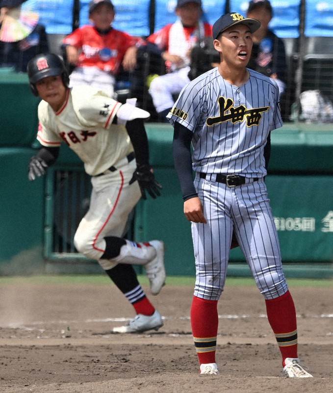 土浦日大ー上田西（1回戦）全国高校野球2023 夏の甲子園 [写真特集2/21