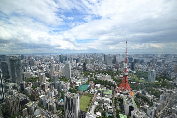 In Photos: Views from Japan's tallest skyscraper ahead of