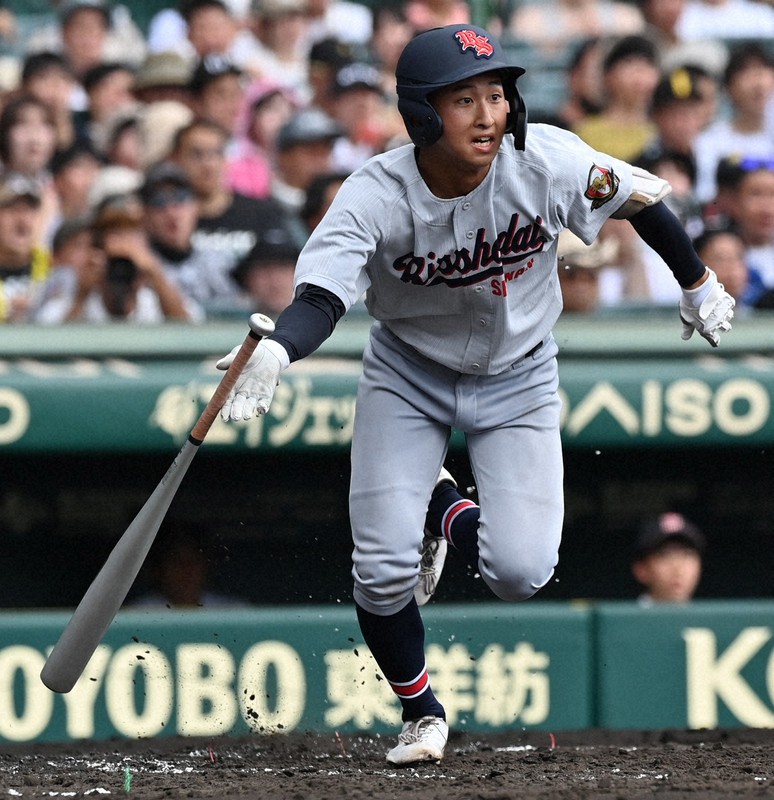 立正大淞南－広陵（2回戦）全国高校野球2023 夏の甲子園 [写真特集17