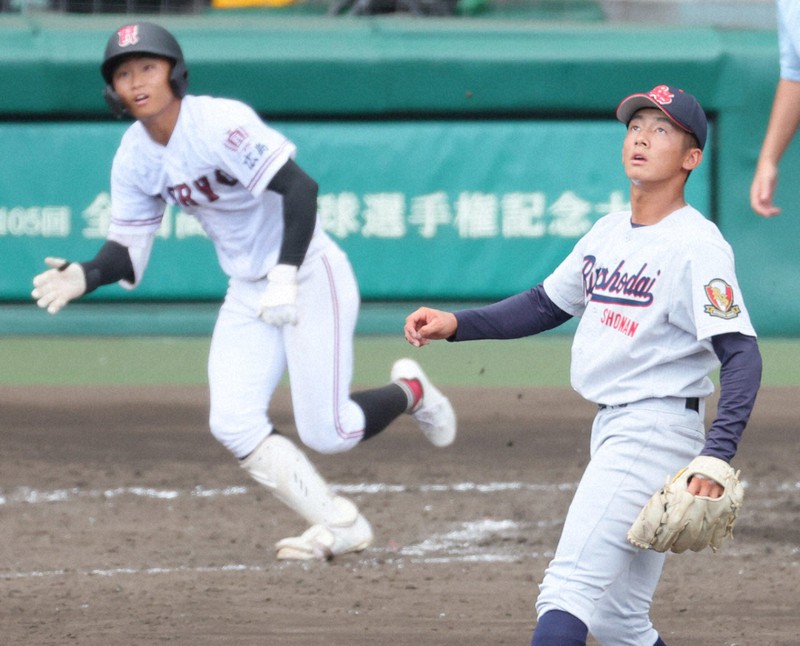 立正大淞南－広陵（2回戦）全国高校野球2023 夏の甲子園 [写真特集10