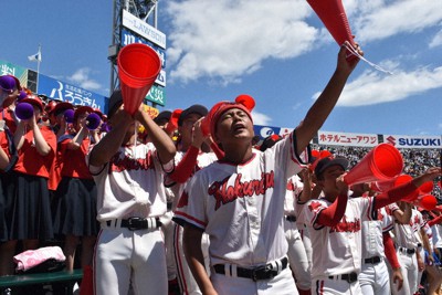 全国高校野球 立正大淞南、力の限り 強豪に2度のリード、健闘光る
