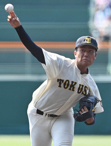 注目の徳島商右腕・森煌誠「社会人野球に進むつもり」 夏の甲子園