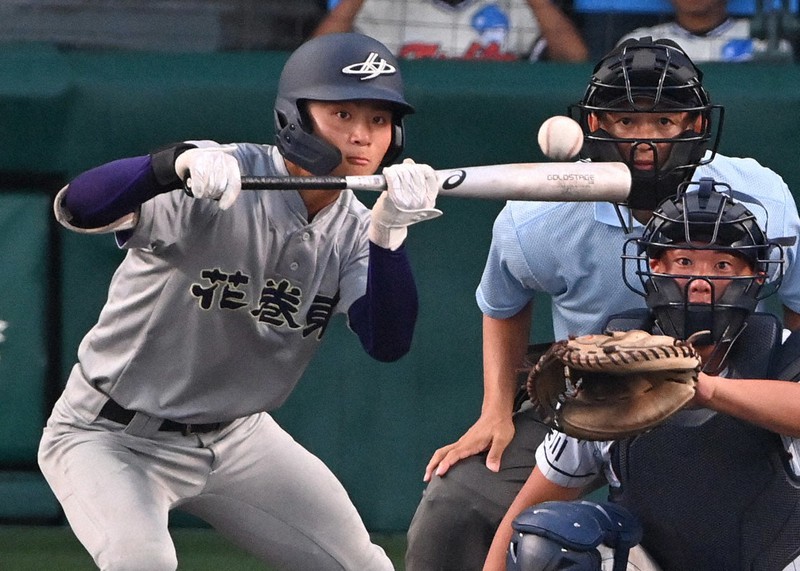 岩手 花巻東高校 ユニフォーム型Tシャツ 甲子園 高校野球 大谷翔平