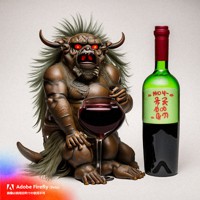 米アドビの画像生成AI「ファイアフライ」に記者が「ドラえもん」と入力して出てきた画像