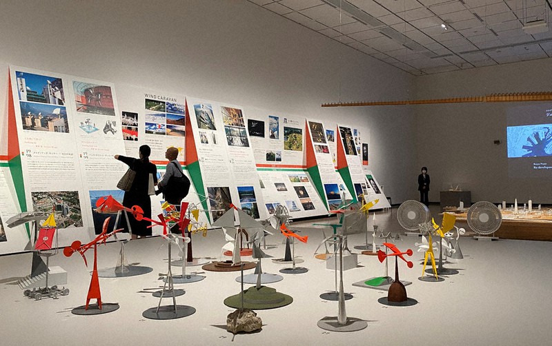 関空」きっかけ…新宮晋さん、レンゾ・ピアノさん2人の軌跡を展示