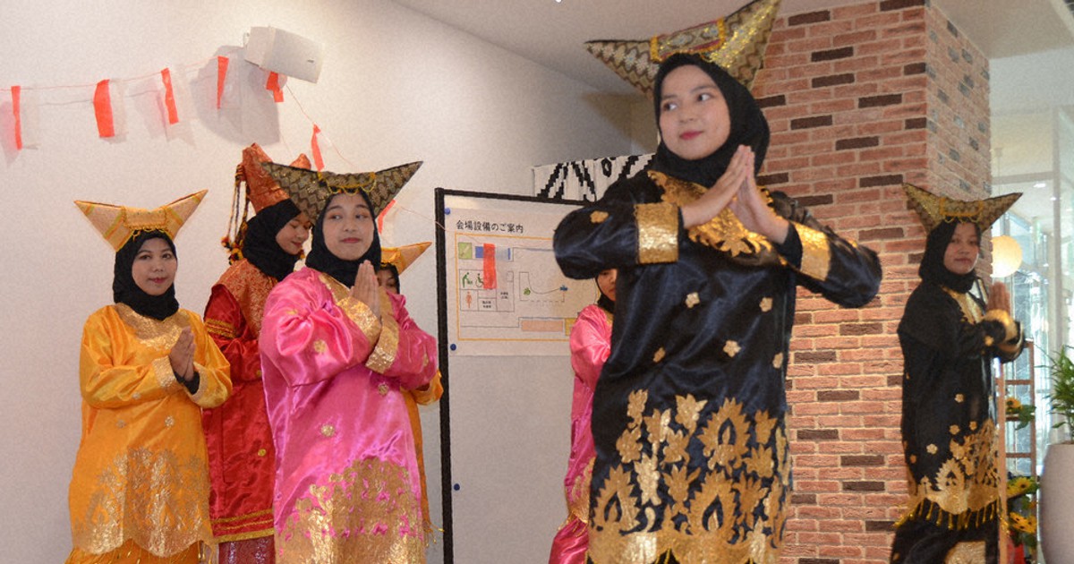 インドネシアの多様性、知って 独立記念日祝い伝統舞踊を披露 在日