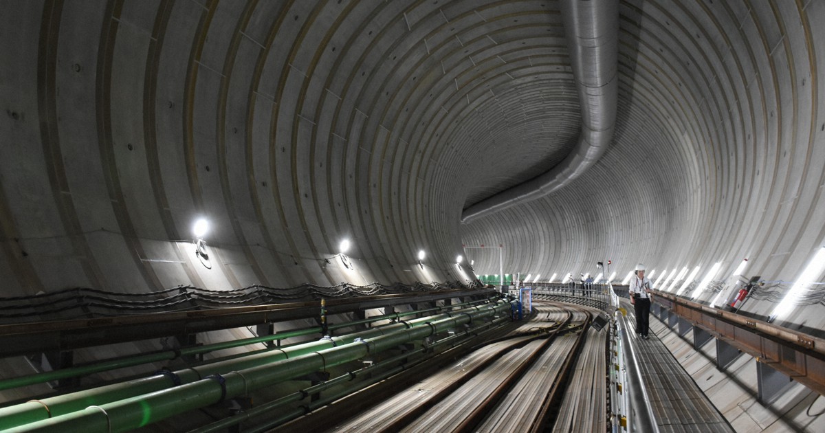 Japan tsunami tunnels