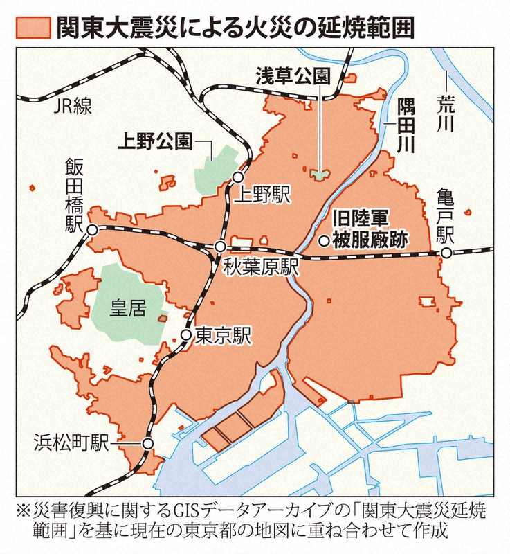 関東大震災 火災影響都市地図貴重珍品歴史的ボロ 関東大震災 火災影響都市地図貴重珍品歴史的ボロ 地震火災の恐怖