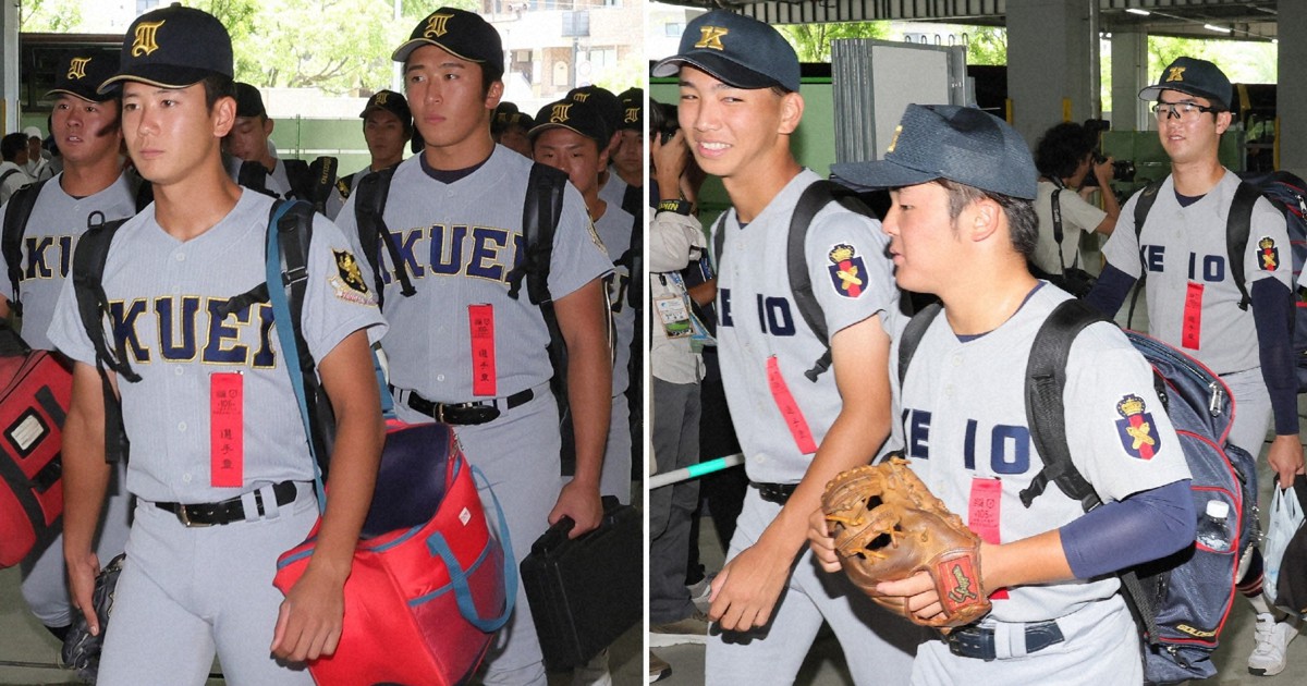 仙台育英vs慶応、スタメン発表 清原はベンチ 夏の甲子園決勝 | 毎日新聞