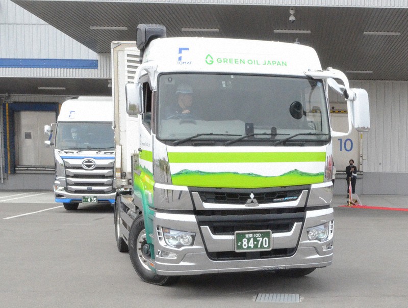 コレ推し！：苫小牧の港湾運送 バイオ燃料トラック導入 ／北海道 