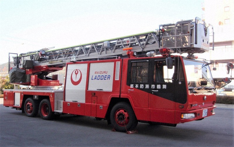 消防はしご車を共同購入 舞鶴、綾部市 財政負担を軽減 府内初、25年に