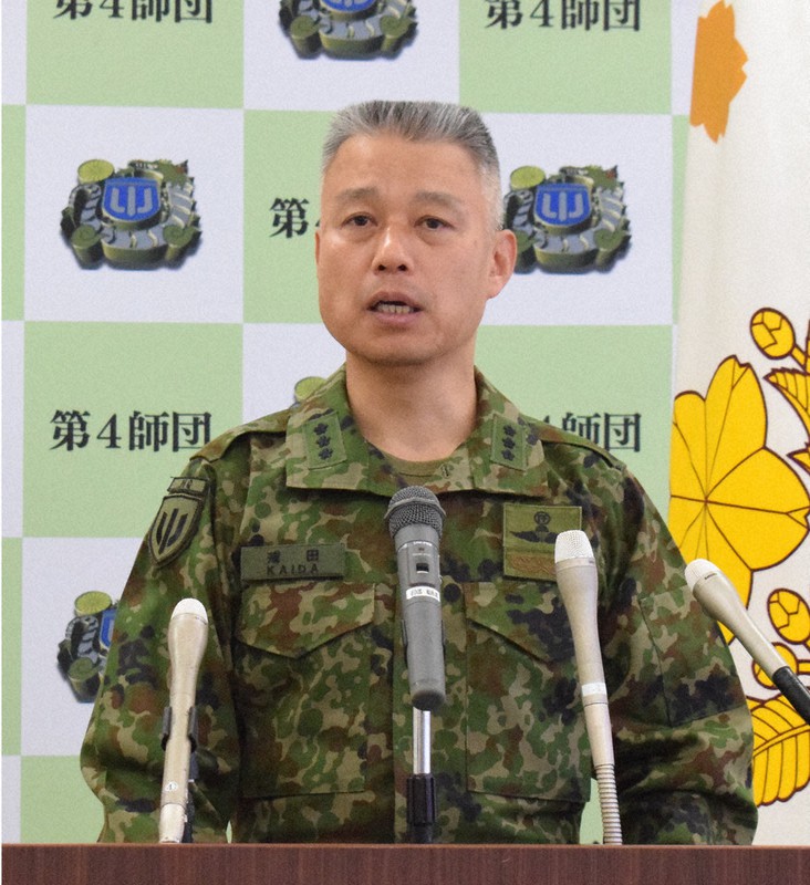 陸上自衛隊　第4師団長　メダル 陸自第4師団長「北部九州は戦略的要地」 台湾念頭「後方の動力源