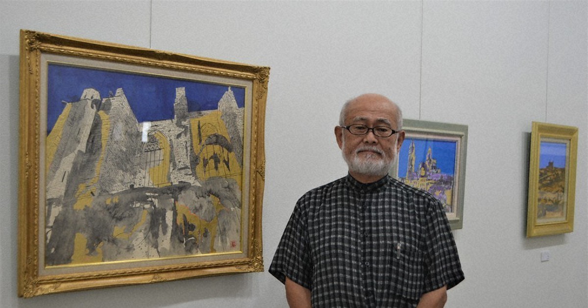 画家・伊藤さん、玉城で作品展 テーマはスペイン ／三重 | 毎日新聞
