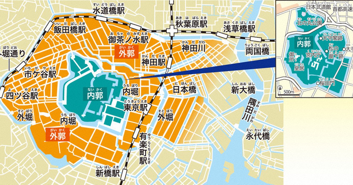 265年間、日本の中心 家康が造った江戸城とは | 毎日新聞