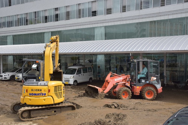 台風13号 1人死亡、72棟浸水 日立、北茨城、高萩市 県が災害救助法