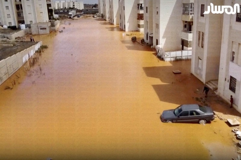 リビアで洪水、死者2000人超か 大雨、不明者「最大6000人」 | 毎日新聞