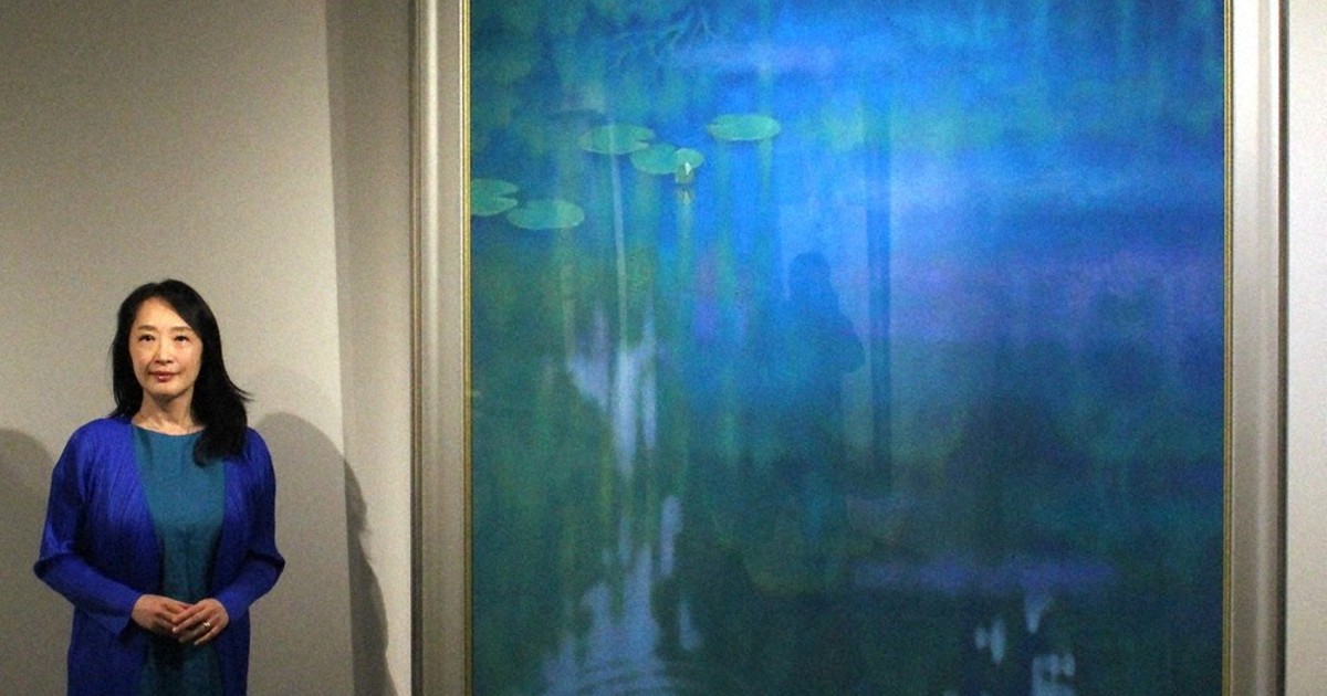 佐藤太清生誕110年展 水の表現、由良川を源に 福知山 ／京都 | 毎日新聞