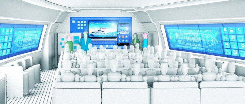 水素で動く旅客船、進水 来春運航「HANARIA（はなりあ）」曲線を基調