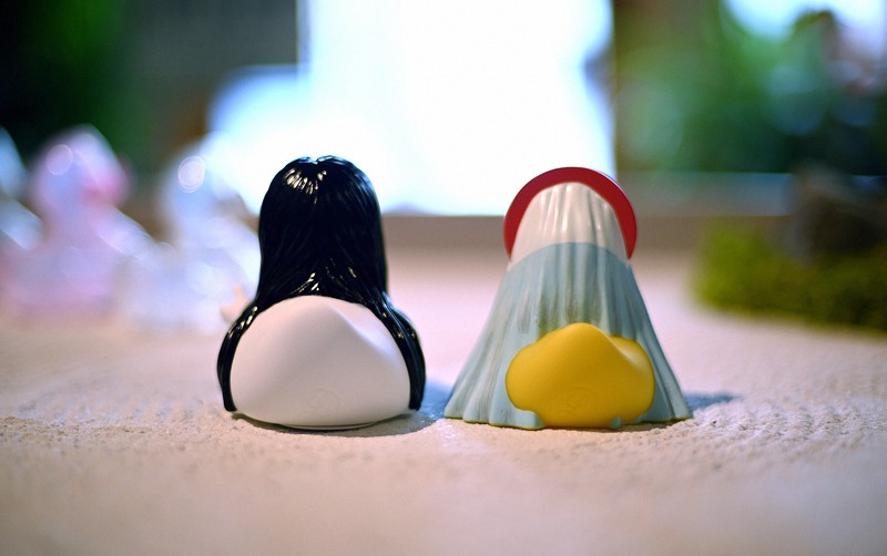 富士山、妖怪バージョンまで…「ラバーダック」専門店がオープン [写真