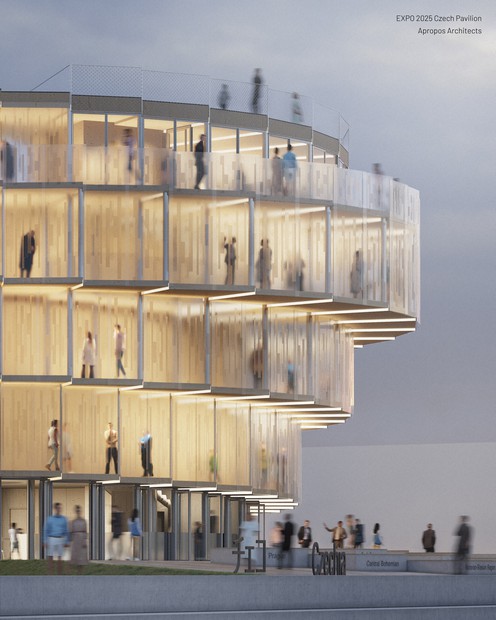 自前パビリオン チェコが海外勢「第1号」 仮設建築物許可申請 | 毎日新聞