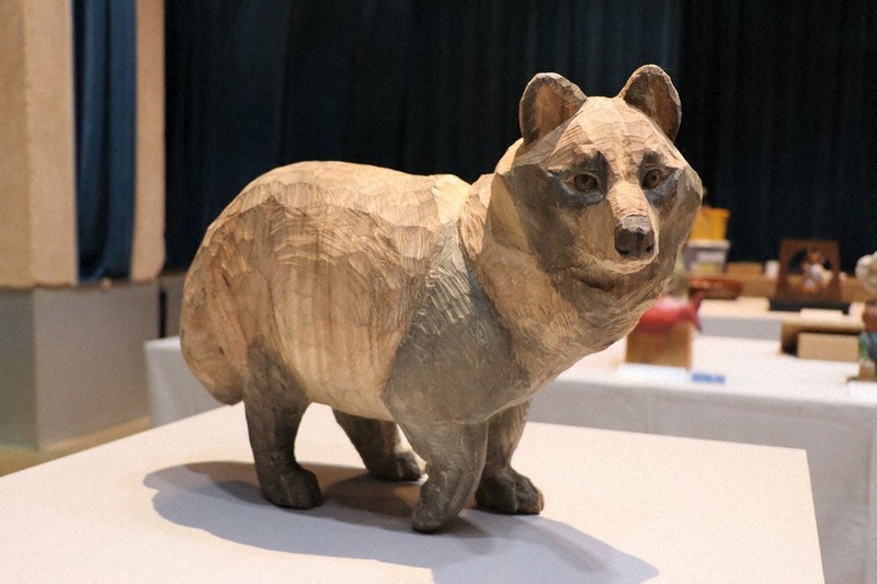 公募展木彫フォークアートおおや」 愛知・渡辺さん、文科大臣賞 養父
