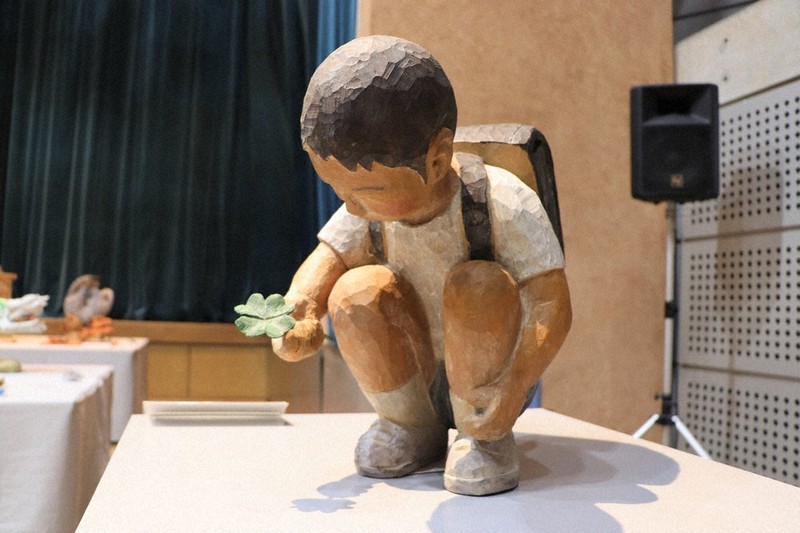 公募展木彫フォークアートおおや」 愛知・渡辺さん、文科大臣賞 養父