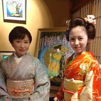 日本舞踊の道、「真の花」咲かせたい 花柳流師範・磐優愛さん [写真