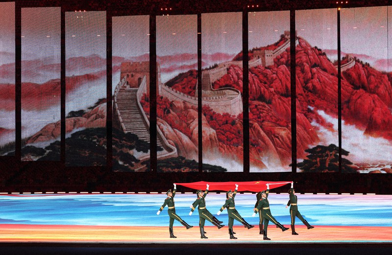 杭州アジア大会が開幕 [写真特集1/26] | 毎日新聞