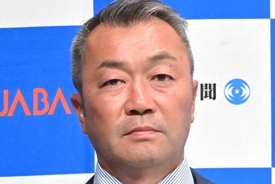 西部ガスの香田誉士史監督＝東京都港区で2023年6月16日午後2時49分、北山夏帆撮影