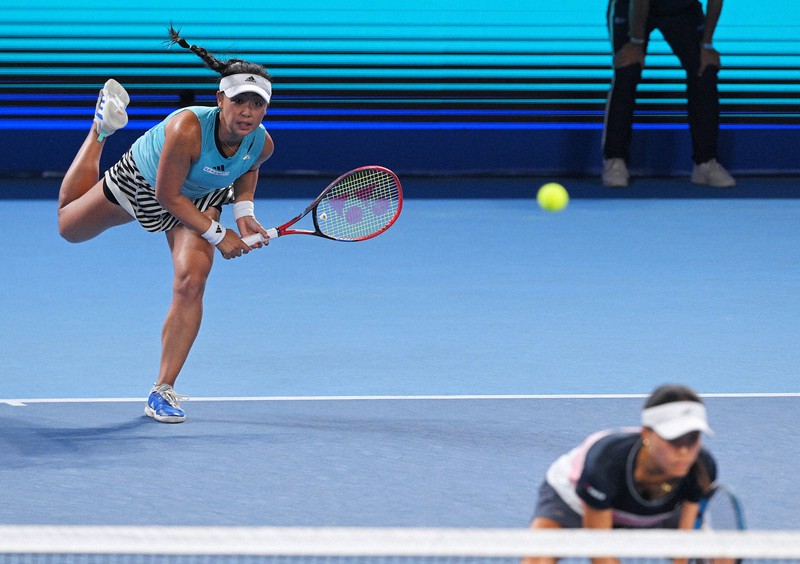 女子テニス 穂積・二宮組は準優勝 東レ・パンパシフィックOP [写真特集