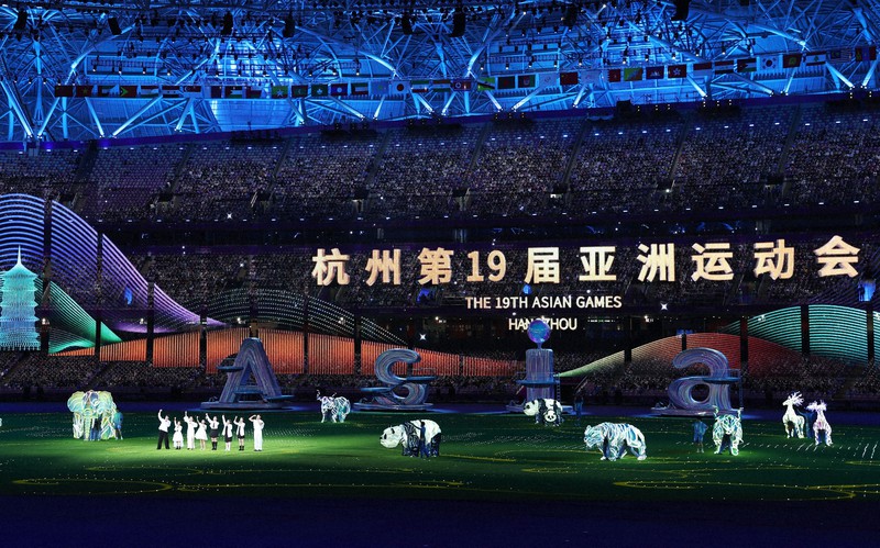 杭州アジア大会 閉会式 [写真特集1/12] | 毎日新聞