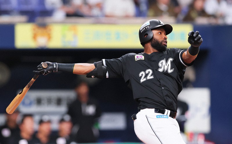 ロッテ、ポランコが先制二塁打 初回3得点も投手陣粘れず | 毎日新聞