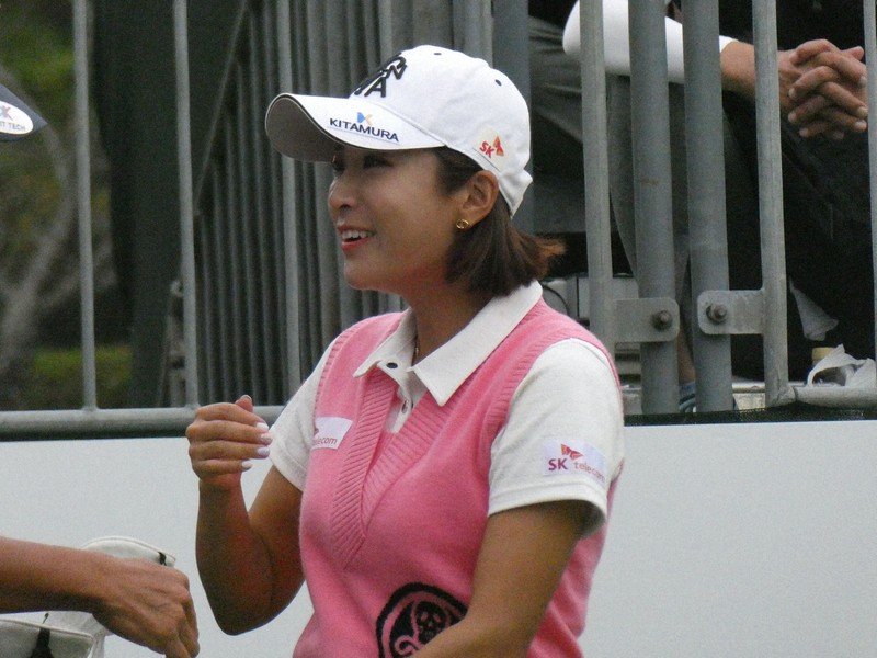 日本ツアー引退のイ・ボミ、涙のスタート 延田G女子ゴルフ・第2日