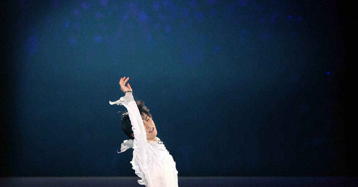 スポニチ 羽生結弦 羽生結弦notte stellata2025＞演技をする羽生結弦さん（撮影