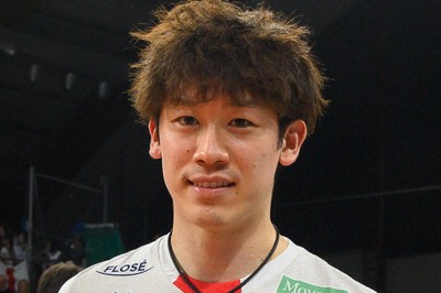 ミラノの石川祐希選手＝セリエA提供