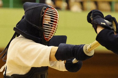 昨年の全日本女子学生優勝大会決勝で優勝に貢献した鹿屋体育大の大嶋友莉亜選手＝愛知県春日井市の同市総合体育館で2022年11月13日、兵藤公治撮影