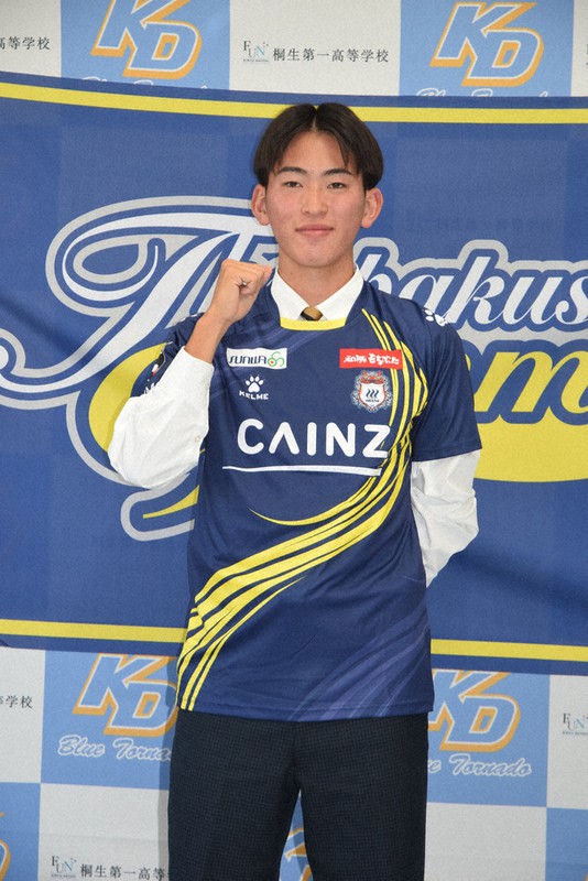 サッカー J2 桐生第一高・中野力瑠選手がザスパ加入内定 ／群馬 | 毎日新聞