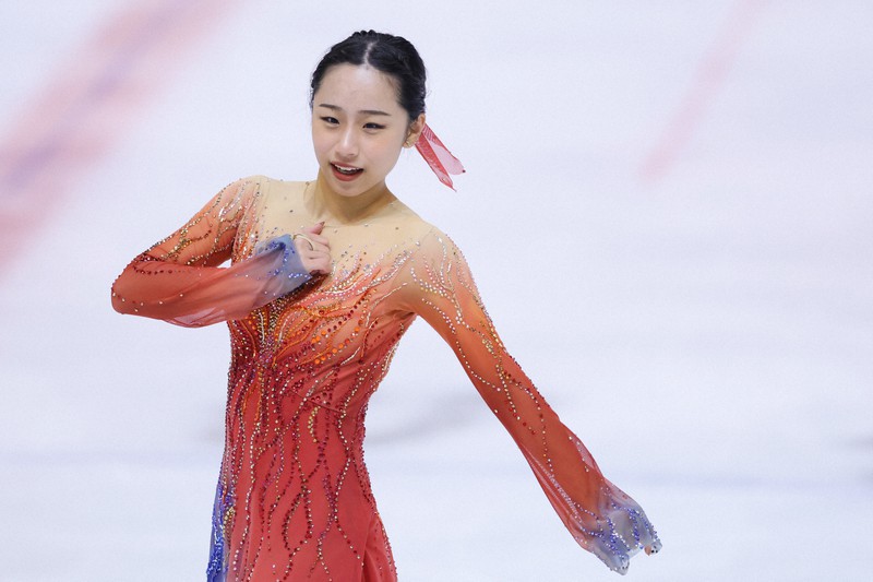 フィギュアスケート西日本選手権 女子フリー [写真特集1/17] | 毎日新聞