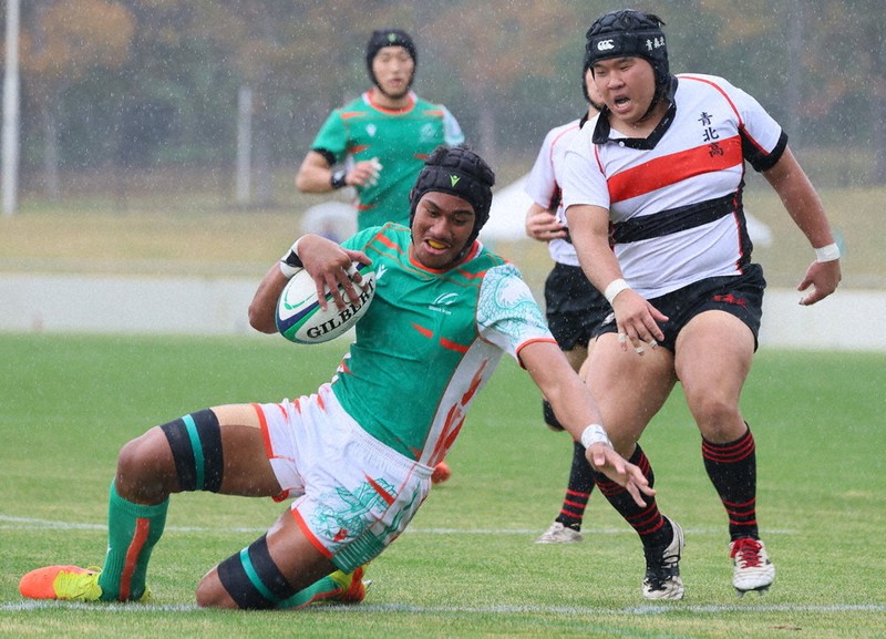 全国高校ラグビー：県予選 青森山田が5連覇 堅守で青森北阻む ／青森