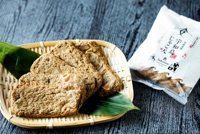 じゃこ天の商品＝愛媛県宇和島市の「安岡蒲鉾」提供