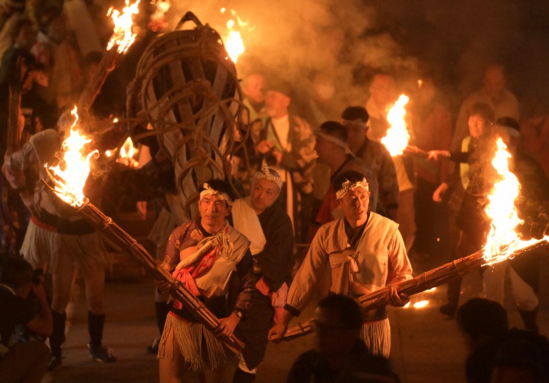 京都・鞍馬の火祭 [写真特集1/19] | 毎日新聞