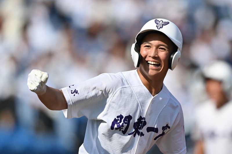 秋季東京都高校野球大会準決勝 関東一、創価が決勝へ [写真特集2/19